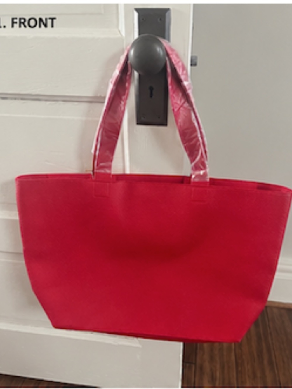 NWT Elizabeth Arden Red PVC Large Tote Bag